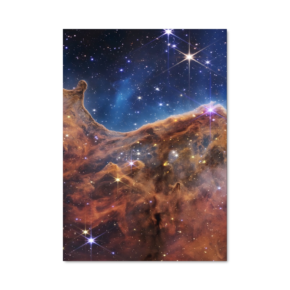 Poster Éclats de Carina – affiche Nébuleuses